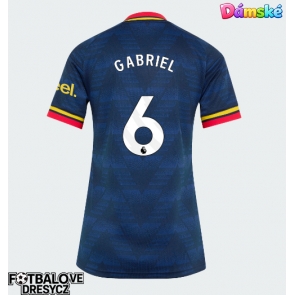 Arsenal Gabriel Magalhaes #6 Dámské Venkovní Dres 2026-27 Krátký Rukáv Arsenal Gabriel Magalhaes #6 Dámské Venkovní Dres 2026-27 Krátký Rukáv